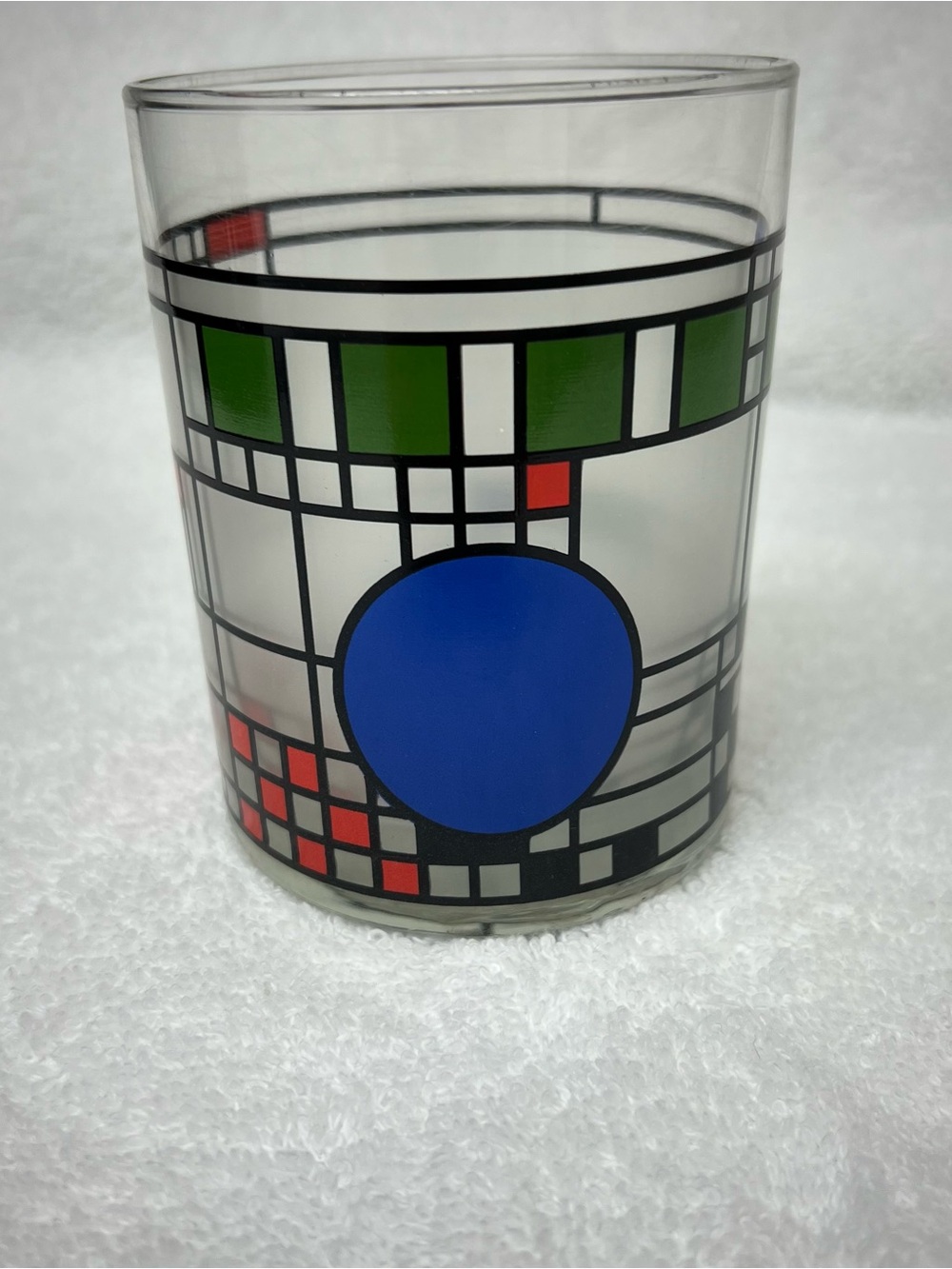 Moma Frank Loyd Wright Cooney Playhouse Window  High Ball Glass